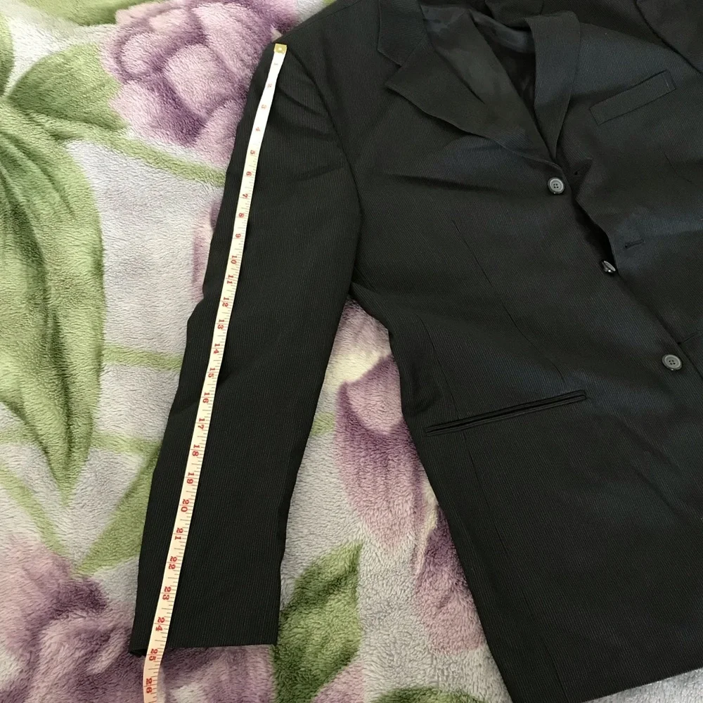 Retro Brand Dark Gray Men’s Suit Jacket